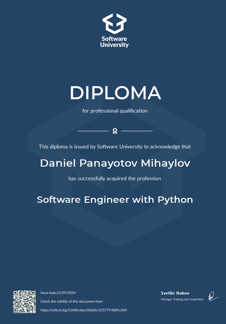 Python Diploma