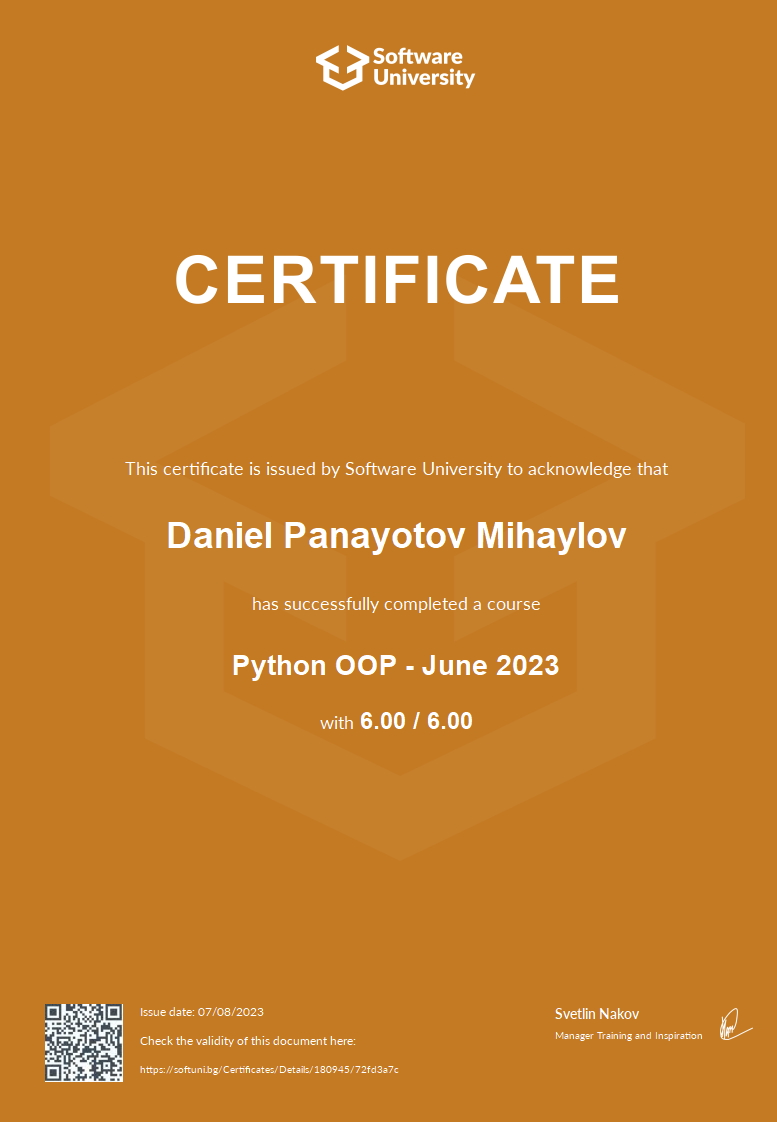 Python OOP